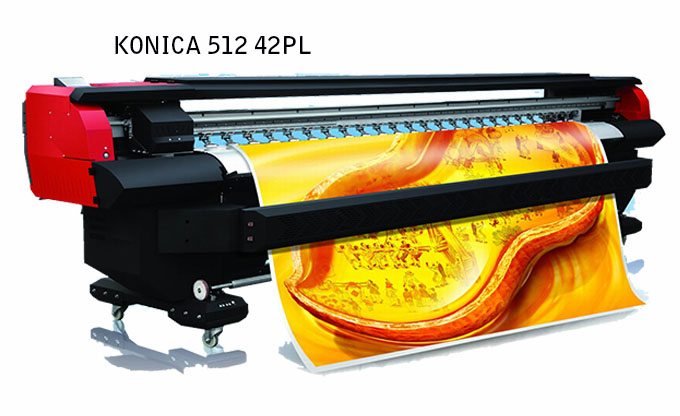 konica flex printing machine 512
